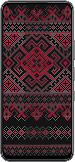 Силиконовый чехол Вышиванка 52 для Infinix Hot 60 5G / Hot 60i 4G - 1763u-4114 изображение 