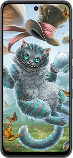 Силиконовый чехол Чеширский кот 2 для Infinix Hot 60 5G / Hot 60i 4G - 3993u-4114 изображение 