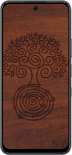 Силиконовый чехол Узор дерева для Infinix Hot 60 5G / Hot 60i 4G - 4119u-4114 изображение 