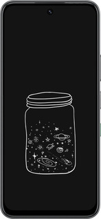 Силиконовый чехол Космос в банке для Infinix Hot 60 5G / Hot 60i 4G - 4297u-4114 изображение 