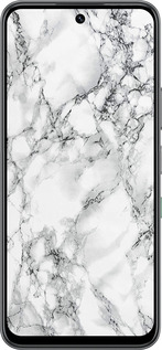 Силиконовый чехол Мрамор белый для Infinix Hot 60 5G / Hot 60i 4G - 4480u-4114 изображение 