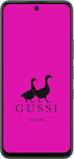 Силиконовый чехол Гуси для Infinix Hot 60 5G / Hot 60i 4G - 4561u-4114 изображение 