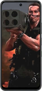 Силиконовый чехол Базука для Infinix Hot 60 5G / Hot 60i 4G - 4564u-4114 изображение 