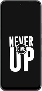 Силиконовый чехол Никогда не сдавайся для Infinix Hot 60 5G / Hot 60i 4G - 4572u-4114 изображение 