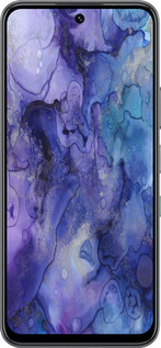 Силиконовый чехол Мрамор 7 для Infinix Hot 60 5G / Hot 60i 4G - 4802u-4114 изображение 