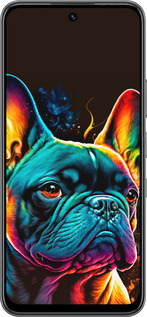 Силиконовый чехол Яркий бульдог для Infinix Hot 60 5G / Hot 60i 4G - 5547u-4114 изображение 