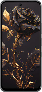 Силиконовый чехол Роза 3 для Infinix Hot 60 5G / Hot 60i 4G - 5552u-4114 изображение 