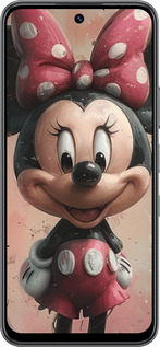 Силиконовый чехол Minnie Mouse для Infinix Hot 60 5G / Hot 60i 4G - 6054u-4114 изображение 