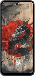 Силиконовый чехол Восточный дух для Infinix Hot 60 5G / Hot 60i 4G - 6100u-4114 изображение 