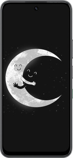 Силиконовый чехол Лунные объятия для Infinix Hot 60 5G / Hot 60i 4G - 6508u-4114 изображение 