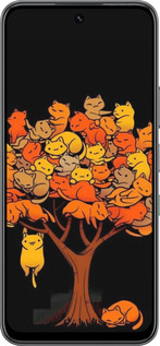 Силиконовый чехол Дерево и котики для Infinix Hot 60 5G / Hot 60i 4G - 6516u-4114 изображение 