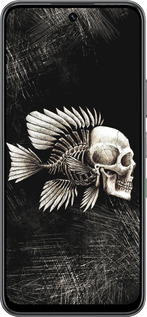 Силиконовый чехол Рыбо-человек для Infinix Hot 60 5G / Hot 60i 4G - 683u-4114 изображение 