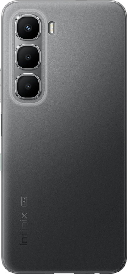 Силиконовый чехол Прозрачный для Infinix Hot 60 5G / Hot 60i 4G - 5636u-4114 изображение 