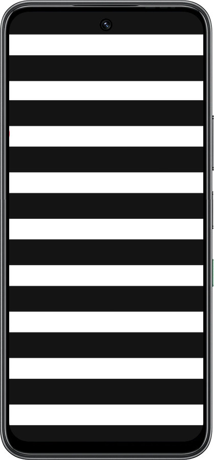 Силиконовый чехол Черно-белые полосы для Infinix Hot 60 5G / Hot 60i 4G - 4461u-4114 изображение 