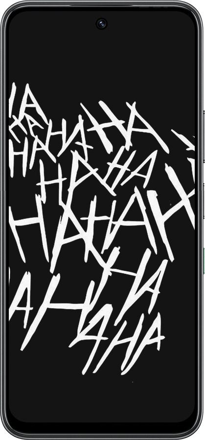 Силиконовый чехол joker hahaha для Infinix Hot 60 5G / Hot 60i 4G - 4509u-4114 изображение 