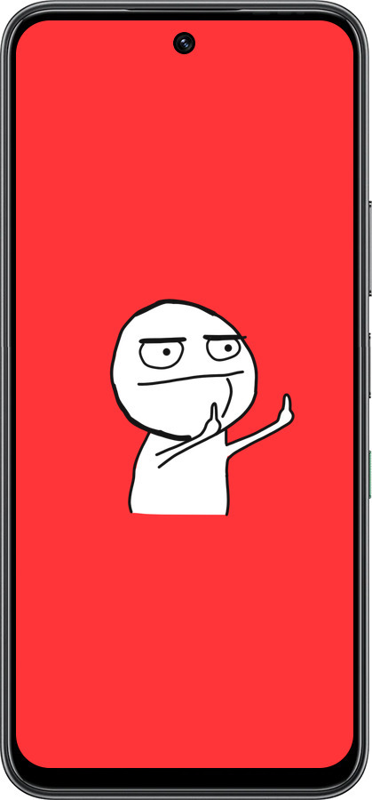 Силиконовый чехол Мем для Infinix Hot 60 5G / Hot 60i 4G - 4578u-4114 изображение 