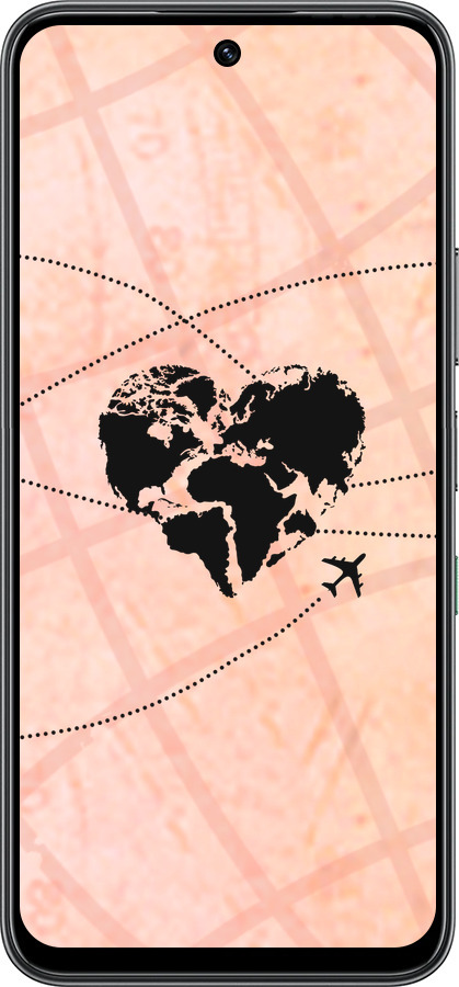 Силиконовый чехол Путешествуй для Infinix Hot 60 5G / Hot 60i 4G - 4607u-4114 изображение 