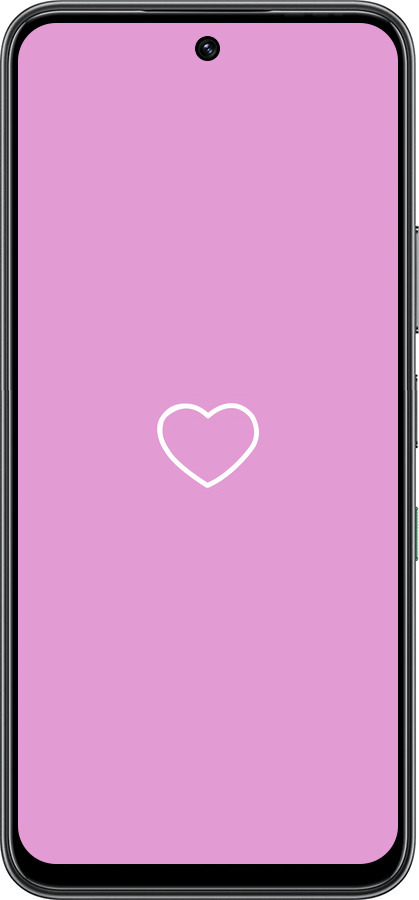 Силиконовый чехол Сердце 2 для Infinix Hot 60 5G / Hot 60i 4G - 4863u-4114 изображение 