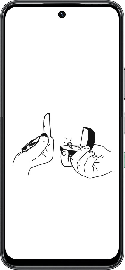 Силиконовый чехол Предложение для Infinix Hot 60 5G / Hot 60i 4G - 4898u-4114 изображение 