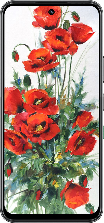 Силиконовый чехол Маки для Infinix Hot 60 5G / Hot 60i 4G - 523u-4114 изображение 