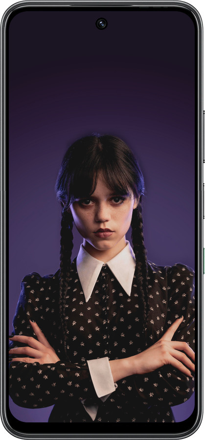 Силиконовый чехол Wednesday v3 для Infinix Hot 60 5G / Hot 60i 4G - 5517u-4114 изображение 