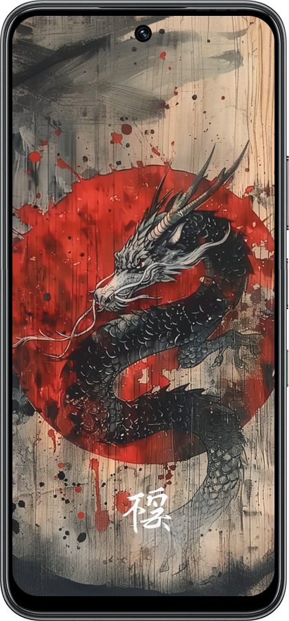 Силиконовый чехол Восточный дух для Infinix Hot 60 5G / Hot 60i 4G - 6100u-4114 изображение 