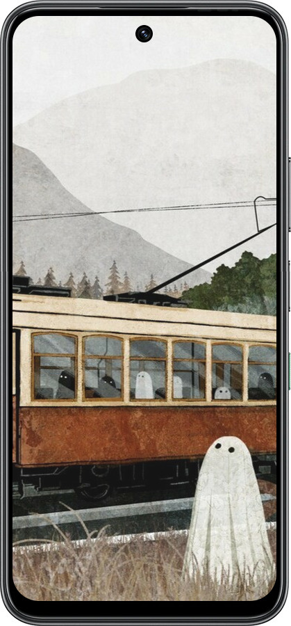 Силиконовый чехол Призрак 2 для Infinix Hot 60 5G / Hot 60i 4G - 6247u-4114 изображение 