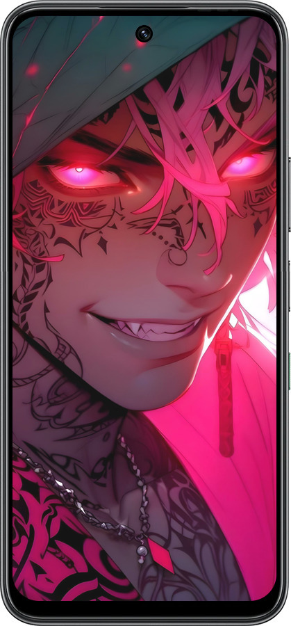 Силиконовый чехол Аниме демон 3 для Infinix Hot 60 5G / Hot 60i 4G - 6313u-4114 изображение 