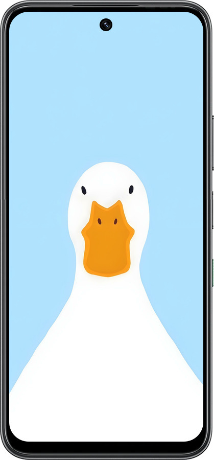 Силиконовый чехол Гусь для Infinix Hot 60 5G / Hot 60i 4G - 6350u-4114 изображение 