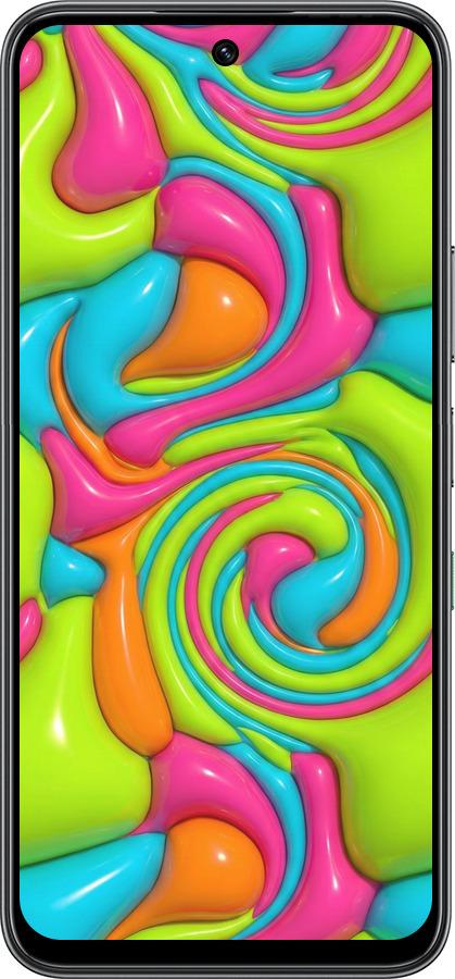 Силиконовый чехол Y2K Jelly Dream для Infinix Hot 60 5G / Hot 60i 4G - 6780u-4114 изображение 