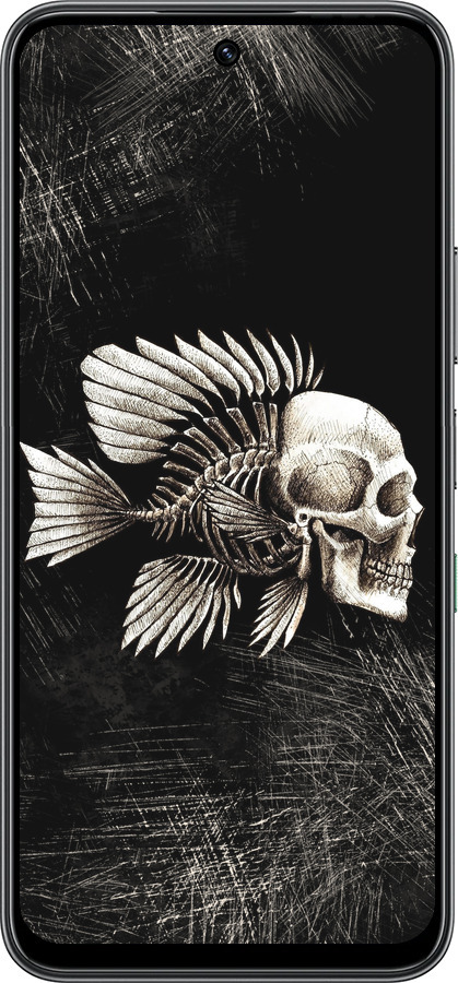 Силиконовый чехол Рыбо-человек для Infinix Hot 60 5G / Hot 60i 4G - 683u-4114 изображение 