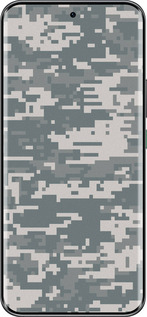 Силиконовый чехол Камуфляж для Infinix Hot 60 Pro+ - 1085u-4125 изображение 