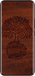 Силиконовый чехол Узор дерева для Infinix Hot 60 Pro+ - 4119u-4125 изображение 