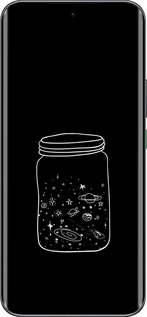 Силиконовый чехол Космос в банке для Infinix Hot 60 Pro+ - 4297u-4125 изображение 