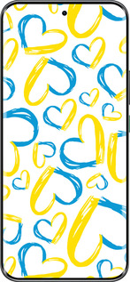 Силиконовый чехол Сердца UA для Infinix Hot 60 Pro+ - 5292u-4125 изображение 