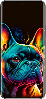 Силиконовый чехол Яркий бульдог для Infinix Hot 60 Pro+ - 5547u-4125 изображение 