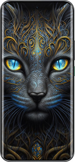 Силиконовый чехол Кошка для Infinix Hot 60 Pro+ - 5548u-4125 изображение 