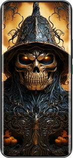 Силиконовый чехол Череп 2 для Infinix Hot 60 Pro+ - 5652u-4125 изображение 