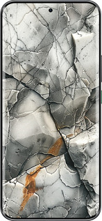 Силиконовый чехол Серый мрамор для Infinix Hot 60 Pro+ - 6041u-4125 изображение 