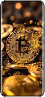 Силиконовый чехол Золотая лихорадка биткойна для Infinix Hot 60 Pro+ - 6089u-4125 изображение 