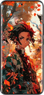 Силиконовый чехол Tanjiro для Infinix Hot 60 Pro+ - 6130u-4125 изображение 