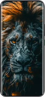 Силиконовый чехол Лев в сумерках для Infinix Hot 60 Pro+ - 6154u-4125 изображение 