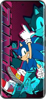 Силиконовый чехол Соник для Infinix Hot 60 Pro+ - 6284u-4125 изображение 