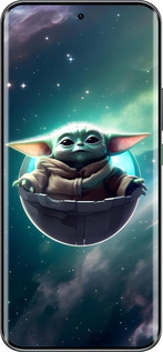 Силиконовый чехол Малышь йода для Infinix Hot 60 Pro+ - 6294u-4125 изображение 