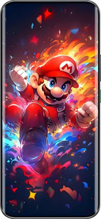 Силиконовый чехол Супер Марио для Infinix Hot 60 Pro+ - 6342u-4125 изображение 