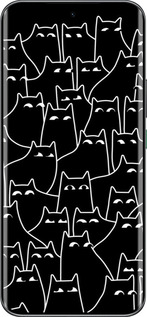 Силиконовый чехол С изображением кошек для Infinix Hot 60 Pro+ - 6470u-4125 изображение 