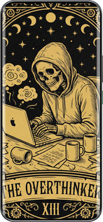 Силиконовый чехол The Overthinker для Infinix Hot 60 Pro+ - 6774u-4125 изображение 