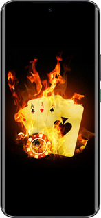 Силиконовый чехол Горящие карты для Infinix Hot 60 Pro+ - 839u-4125 изображение 