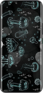 Силиконовый чехол Медузы для Infinix Hot 60 Pro+ - 906u-4125 изображение 