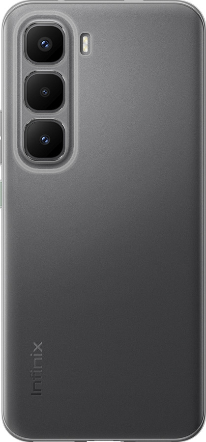 Силиконовый чехол Прозрачный для Infinix Hot 60 Pro+ - 5636u-4125 изображение 